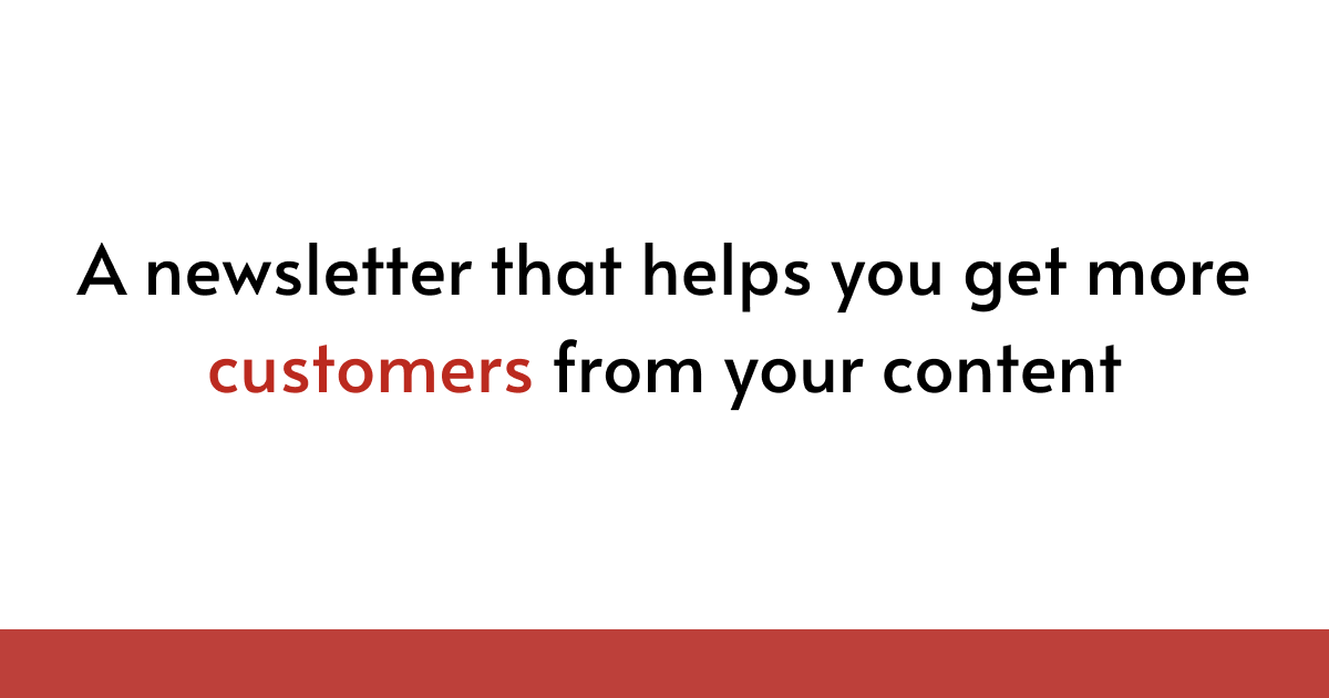 jspector's tweet card. Proven strategies to help you get more customers from the content you create.