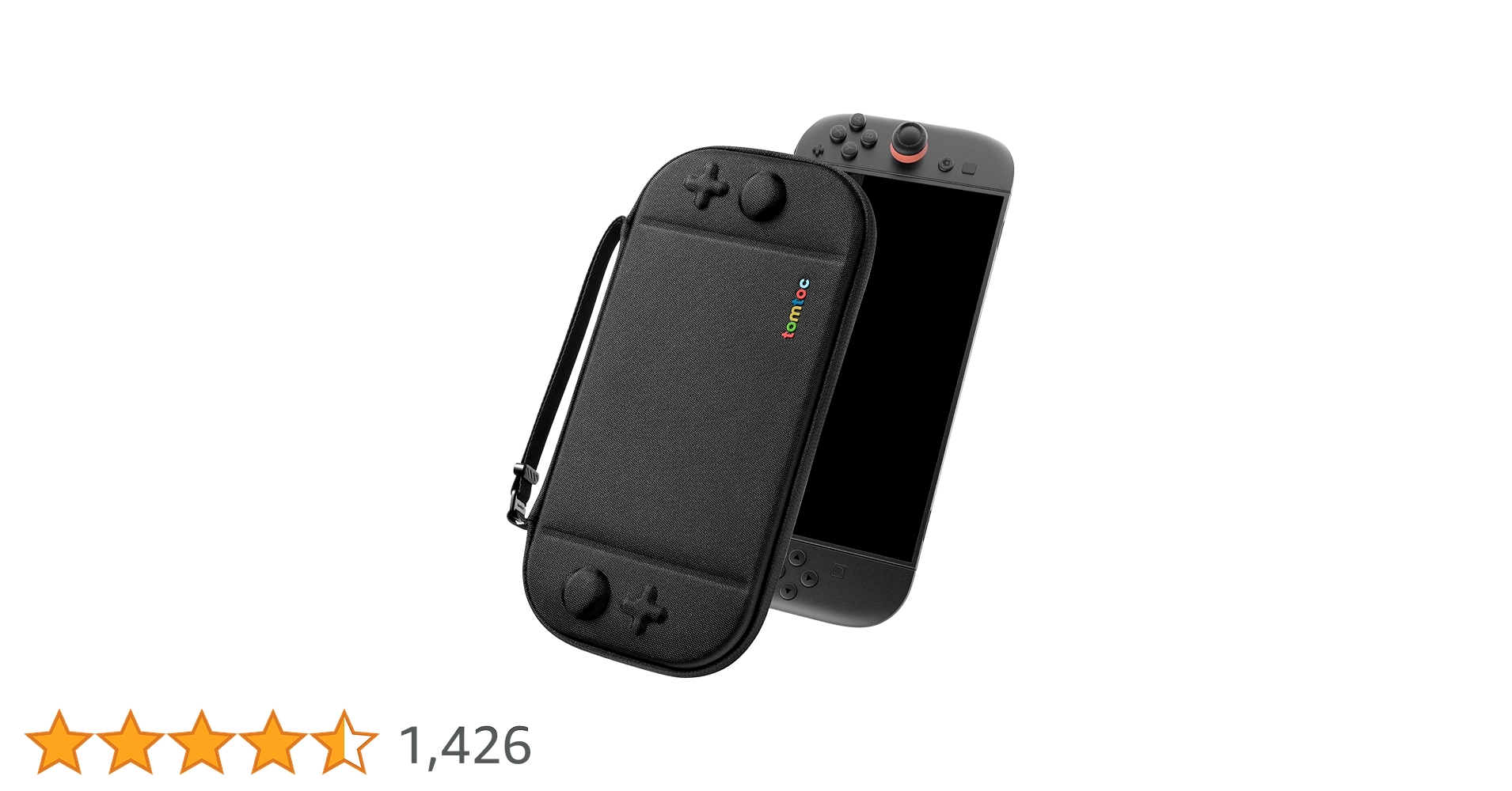 yossy5011's tweet card. tomtoc Switch 2 ケース Nintendo スイッチ2 2025年モデル専用 スリム 全面保護 キャリングケース ハードケース 耐衝撃 ポーチ ゲームカード12枚収納 ブラック