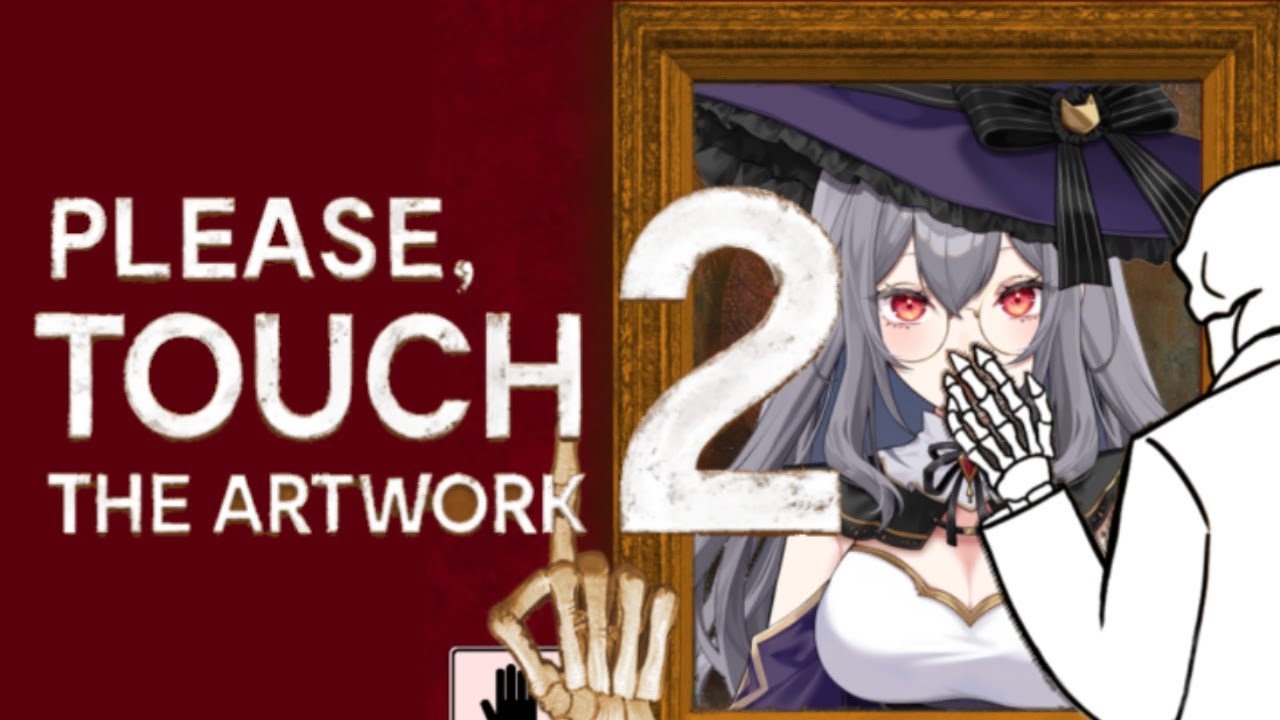 yuzuriha_real's tweet card. 【#Please, Touch The Artwork 2】骸骨になってチルい旅に出る＊縦型配信【楪リアル】