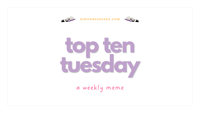 dinipandareads's tweet card. We’re back with another Top Ten Tuesday, a weekly meme hosted by Jana @ That Artsy Reader Girl. This week’s topic is a: Thanksgiving/Thankful Freebie