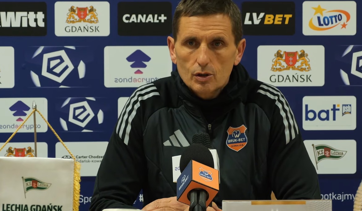 stanczyk_pawe's tweet card. Wypowiedzi trenera i kapitana Bruk-Bet Termaliki Nieciecza po porażce z Lechią Gdańsk