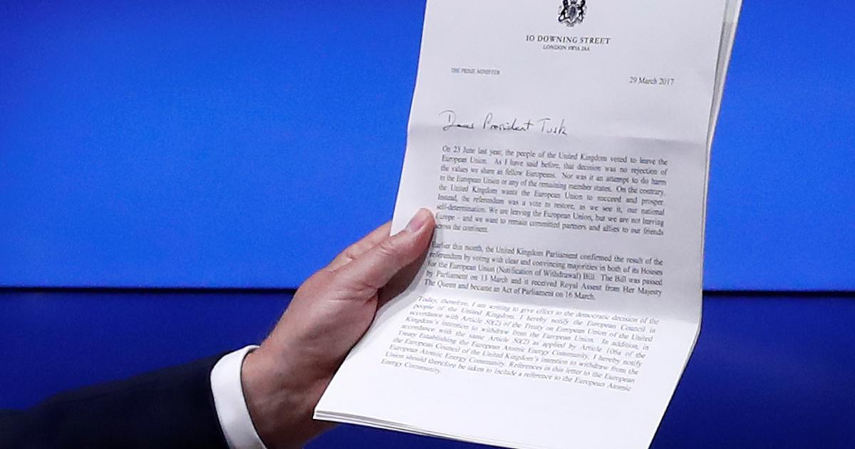 ForeignAffairs's tweet card. Today, the two-year Brexit clock began its countdown. Now that the British government has formally notified the European Council of its intention to leave the European Union, the United Kingdom has...