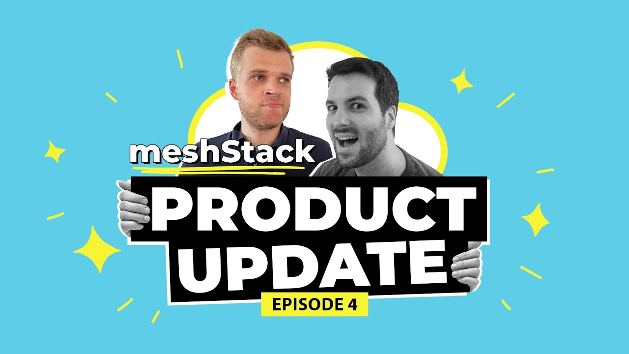 meshstack's tweet card. Product Update #4: API Endpoints, Notifications and a Confirmation...