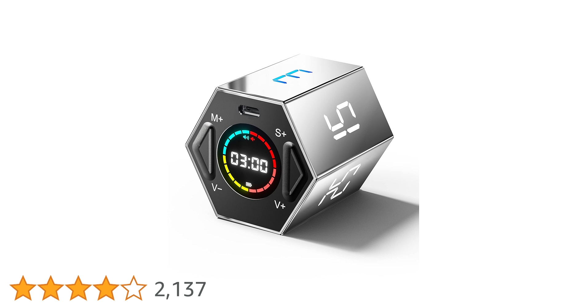 kerochannelt's tweet card. 【クリエイティブキューブデザイン】: Ticktimeタイマーには6つのプリセットタイミングモジュール、3/5/10/15/25/30分があります。 左右を自由にフリップして対応する期間のカウントダウンモードに素早く切り替えることができ、クイックスタートカウントダウンと便利な使用で、貴重な時間を節約できます。 ユニークなキューブデザイン、斬新で面白い、時間管理に夢中になります。