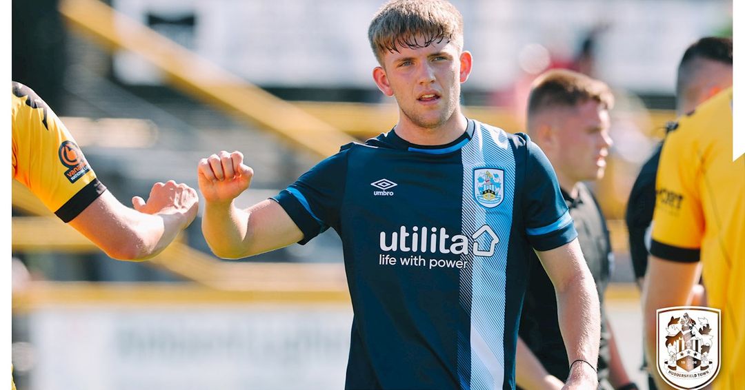 htafcacademy's tweet card. First Premier League Cup game for the Young Terriers