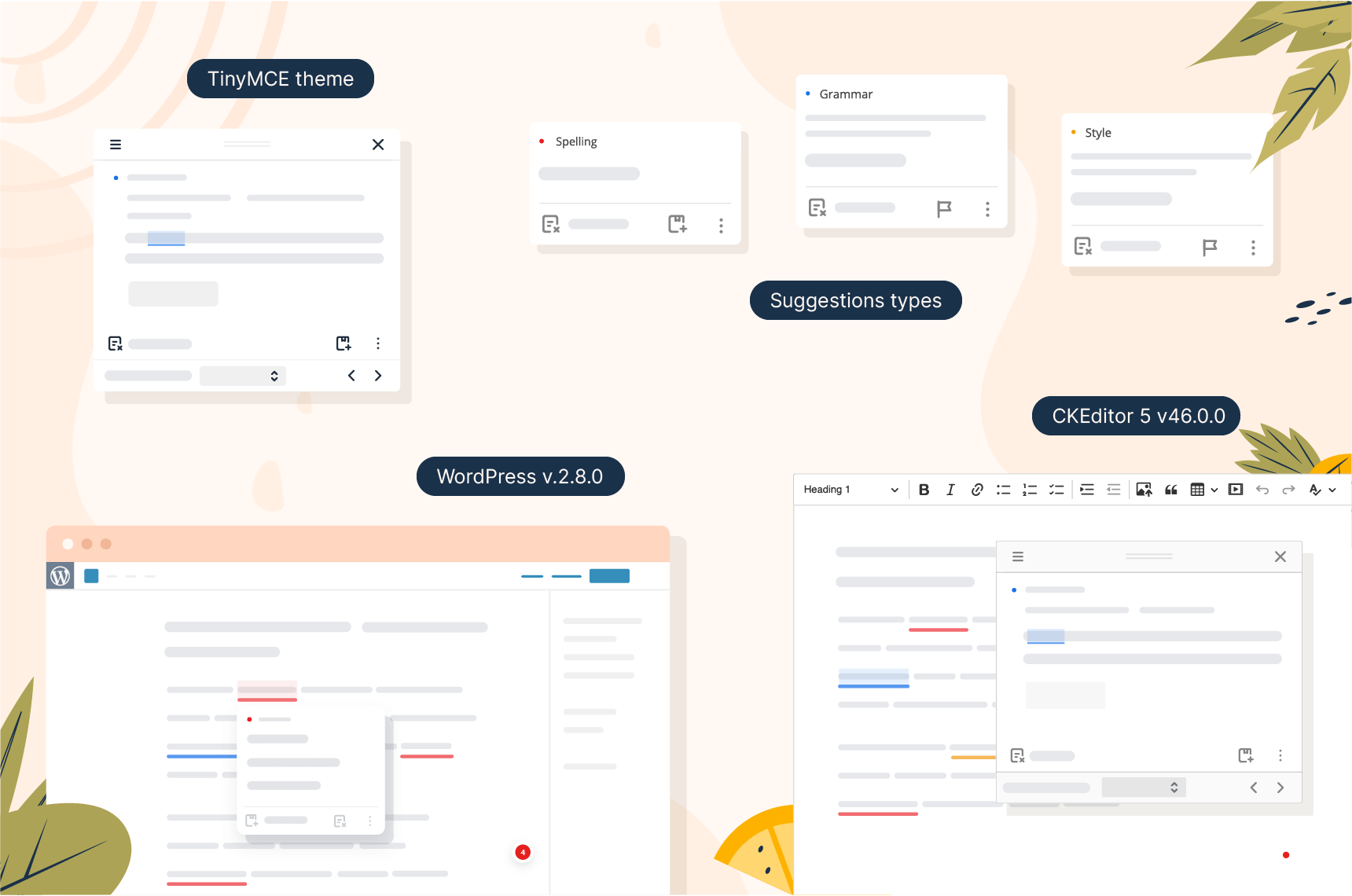 SpellCheckerNet's tweet card. Check out the groovy list of WProofreader updates: new style check suggestions, improved integration with TinyMCE, updated WProofreader for WordPress and more.