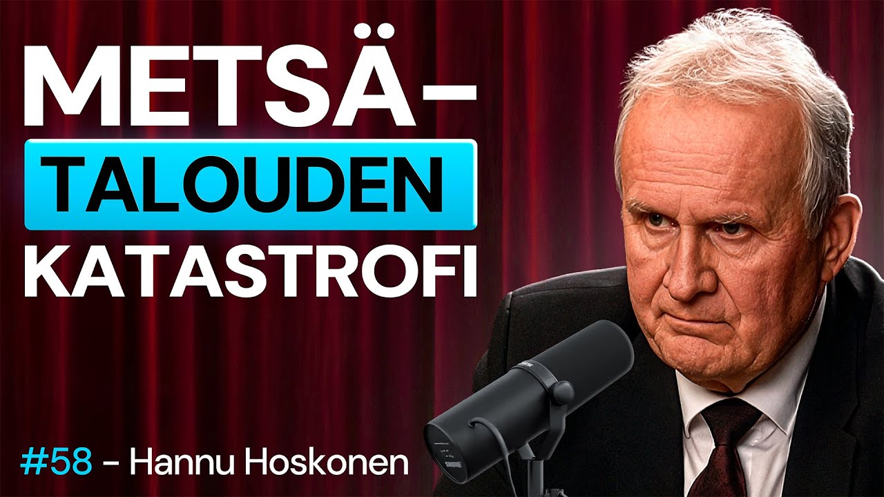 Lp68Pertti's tweet card. Hannu Hoskonen – Miksi METSÄTALOUS on KRIISISSÄ?