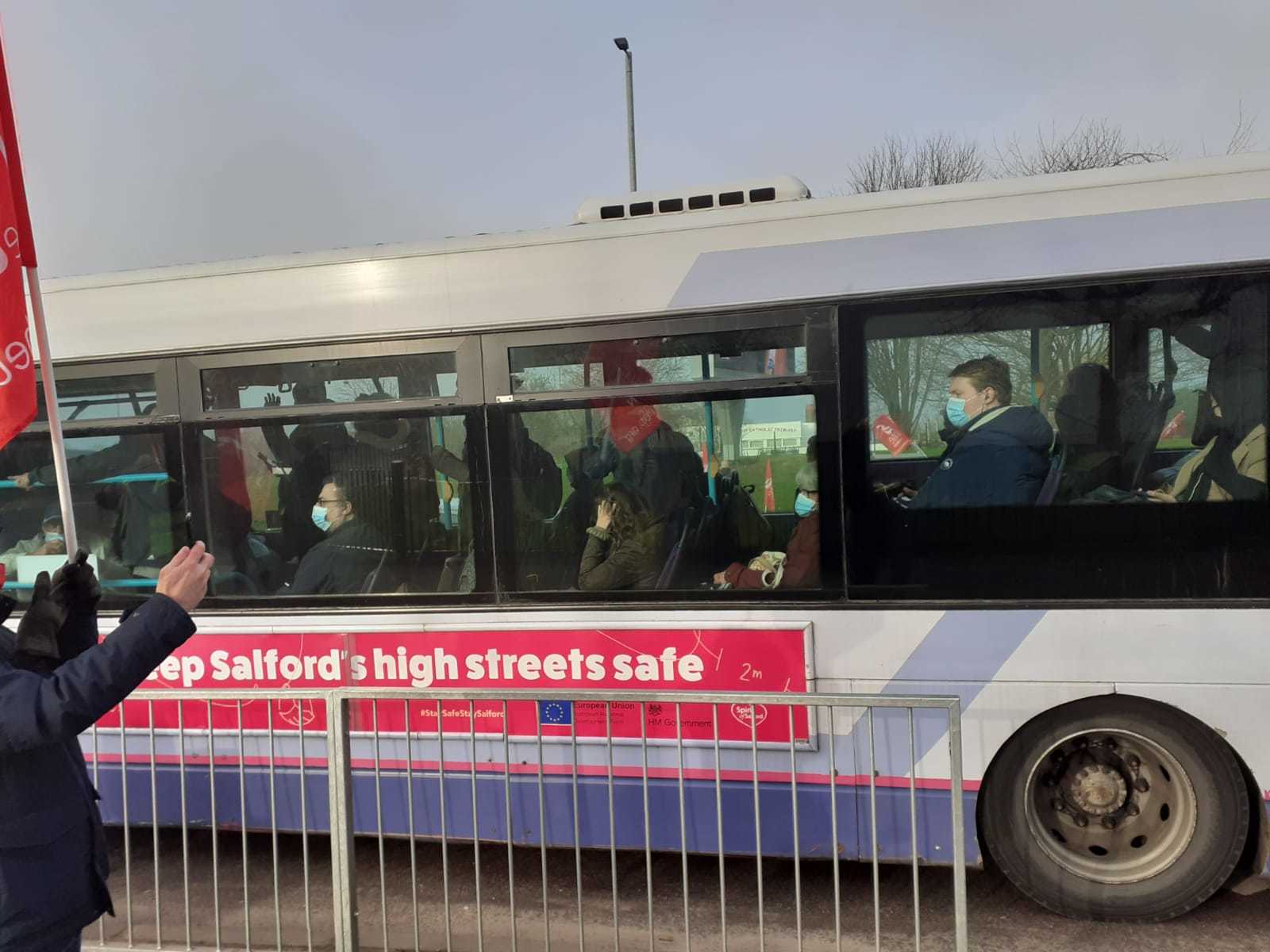 TheBoltonNews's tweet card. PASSENGERS on Go North West’s "rogue bus service" are being forced onto dangerously overcrowded buses, according to the Unite union.