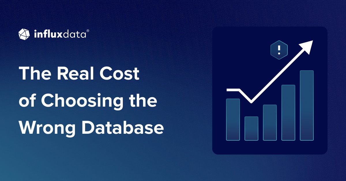 InfluxDB's tweet card. To drive meaningful results, businesses must process information as it arrives, recognize patterns, and respond in real-time. When the database behind these operations is not aligned with the...