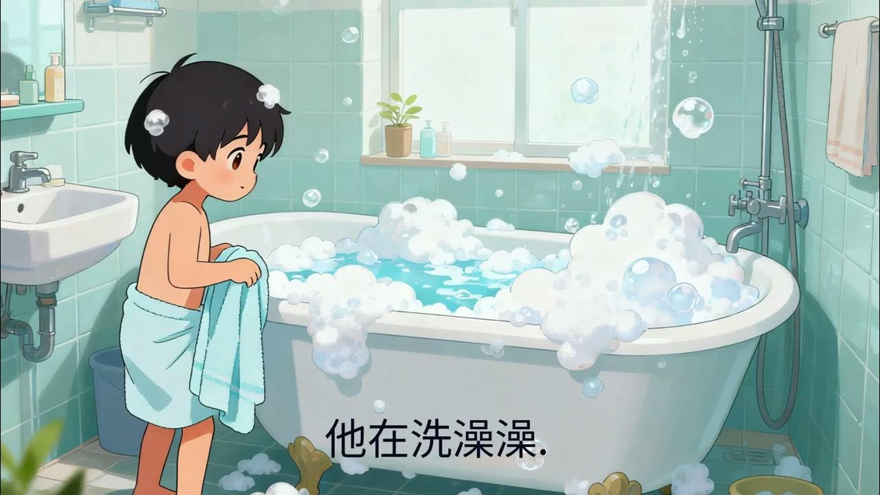 MELS43764084's tweet card. Children Song || The Boy in the Bathtub || 兒童歌曲 | 寶寶洗澡澡 | 宝宝洗澡澡...