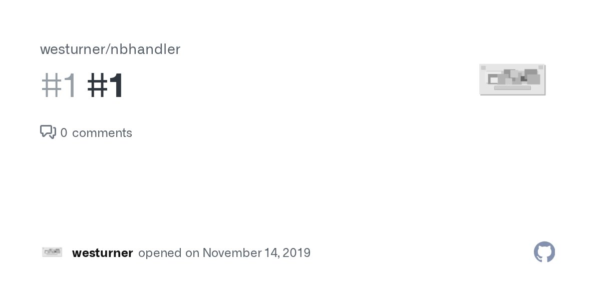 westurner's tweet card. Objectives: Launch a notebook server locally from a link or a downloaded file; like BinderHub for the desktop Platforms: Linux MacOS Windows Workflow: User installs nbhandler installer installs a U...