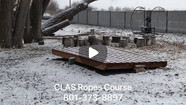 CLASropescourse's tweet card. CLAS Ropes Course (@clasropes) • Instagram video