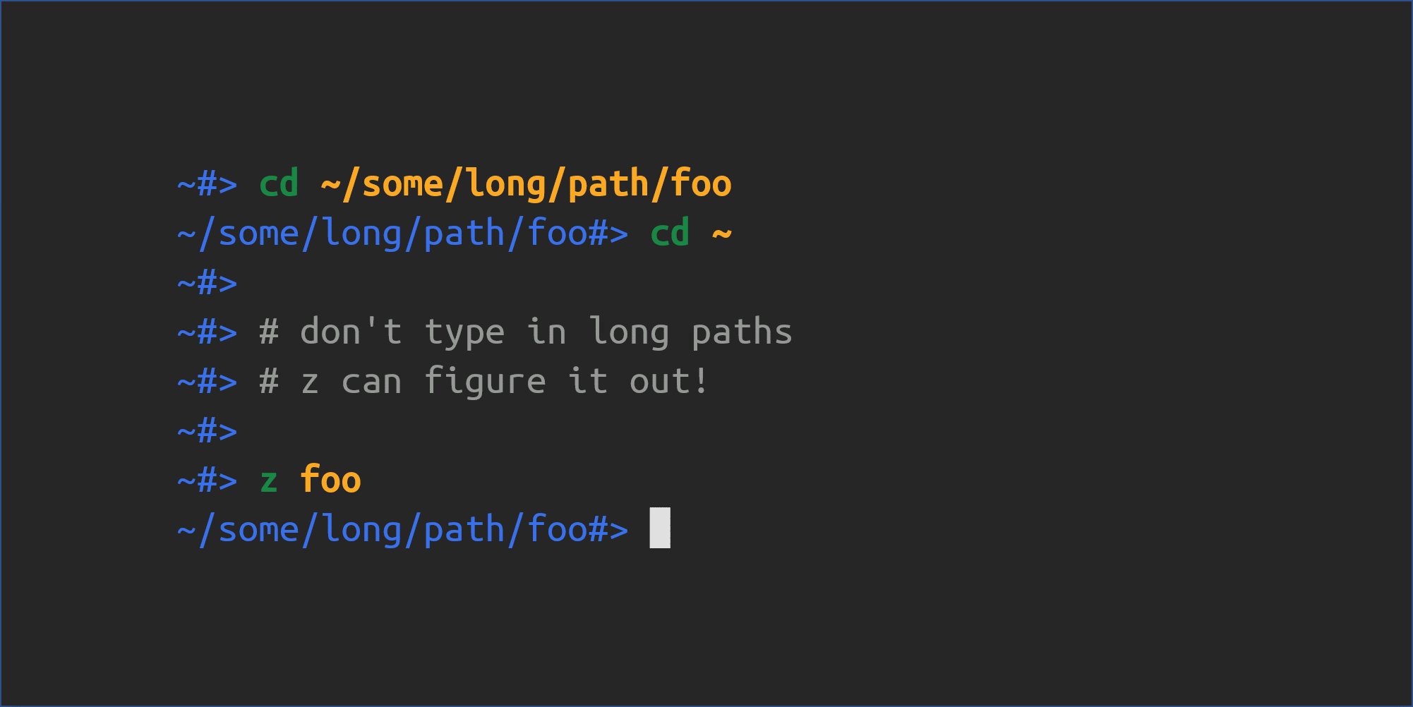 githubgod's tweet card. A smarter cd command. Supports all major shells. Contribute to ajeetdsouza/zoxide development by creating an account on GitHub.