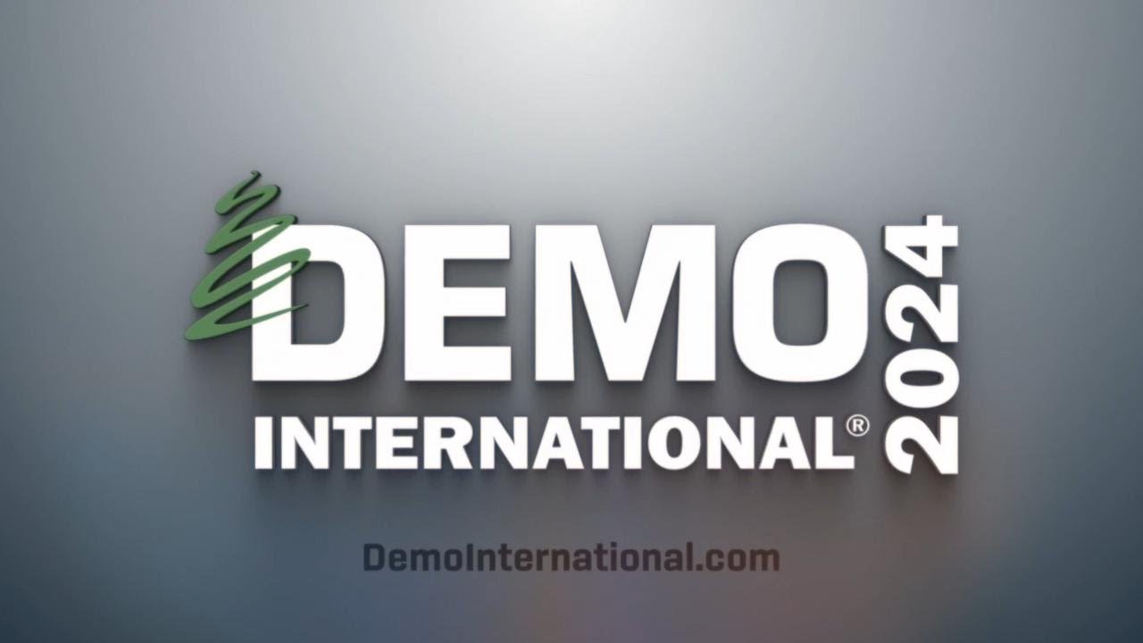 DemoIntl's tweet card. 2024 DEMO International Forestry Equipment Show and Conference