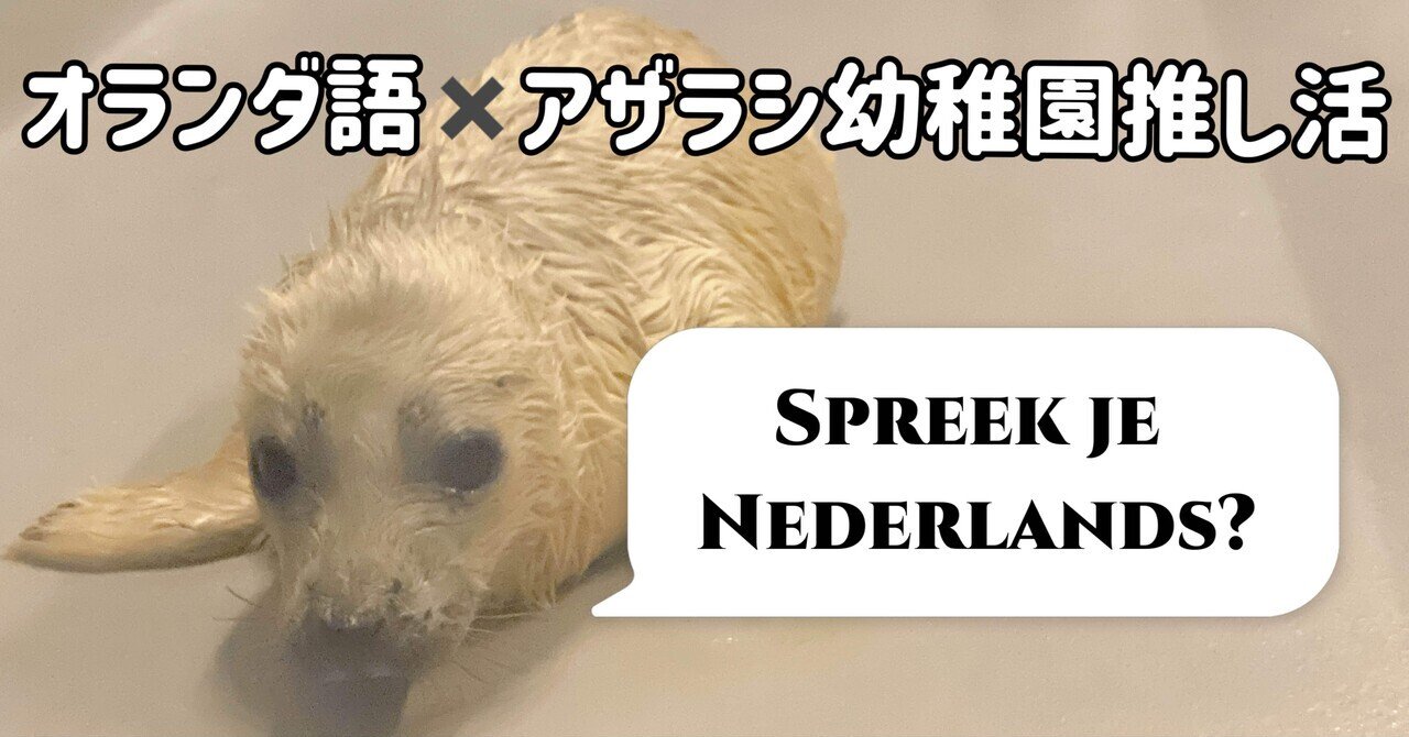 Seallover_Emily's tweet card. こんにちは、オランダ在住アザラシ幼稚園プロオタクのEmilyです。 今回は今までのアザラシ話から一変、言語の話をしてみたいと思います。 アザラシ幼稚園の推し活と一体なんの関係が？とお思いでしょうが笑 まあ最後まで聞いてください。 本題に入る前にまず、オランダ国内で英語がどれくらい通用するのか前提と背景をお話しします。これから書くことはあくまで私の経験に基づくもので、住んでいるエリアや環境によ...