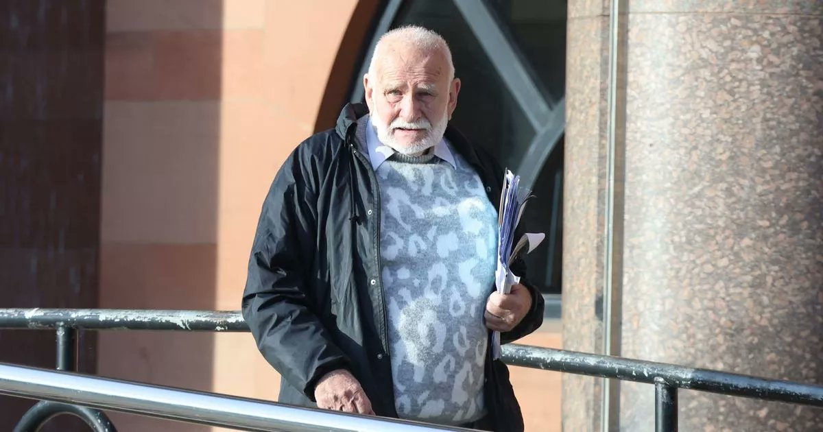 MagistratesBlog's tweet card. Anthony Balfour, 82, repeatedly turned up at the woman's stall in Byker and also at her address during a "persistent and prolonged' campaign to pester her