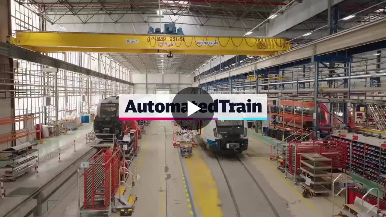 _ROLLINGSTOCK_'s tweet card. Installation of computer vision systems on electric train in Germany   The train modernisation was carried out at Alstom's Hennigsdorf plant. There, a class 430 unit was equipped with obstacle...