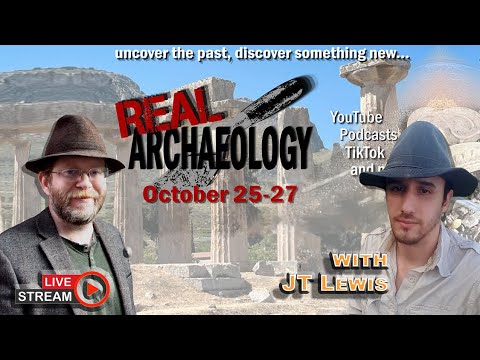 FlintDibble's tweet card. Introduction to #RealArchaeology with JT Lewis