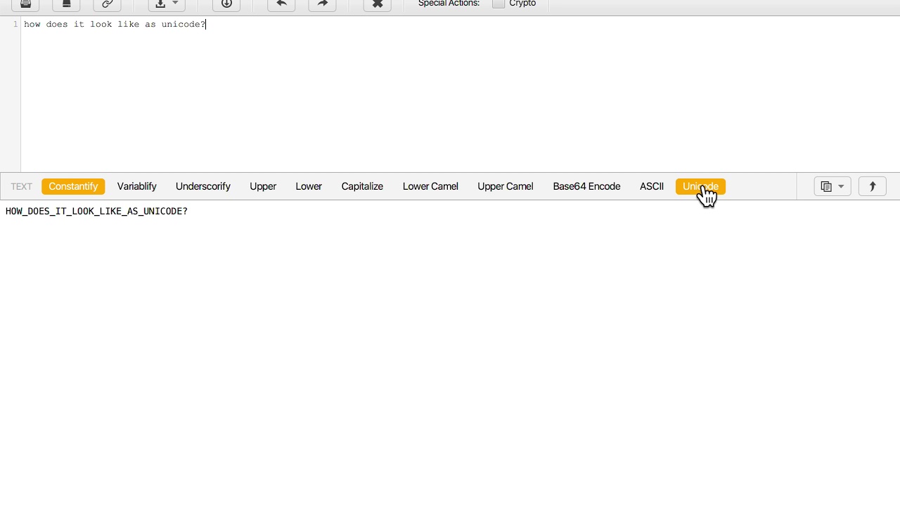 TextLabApp's tweet card. Convert text to ASCII or Unicode