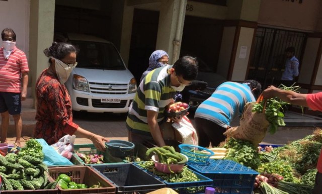 ghodbunder's tweet card. As per TMC Majiwada Ward Office Order, due to non compliance of Covid 19 social distancing by citizens, All the shops including Vegetables, fruits, Meat, fish, Bakeries etc shall be strictly remain…