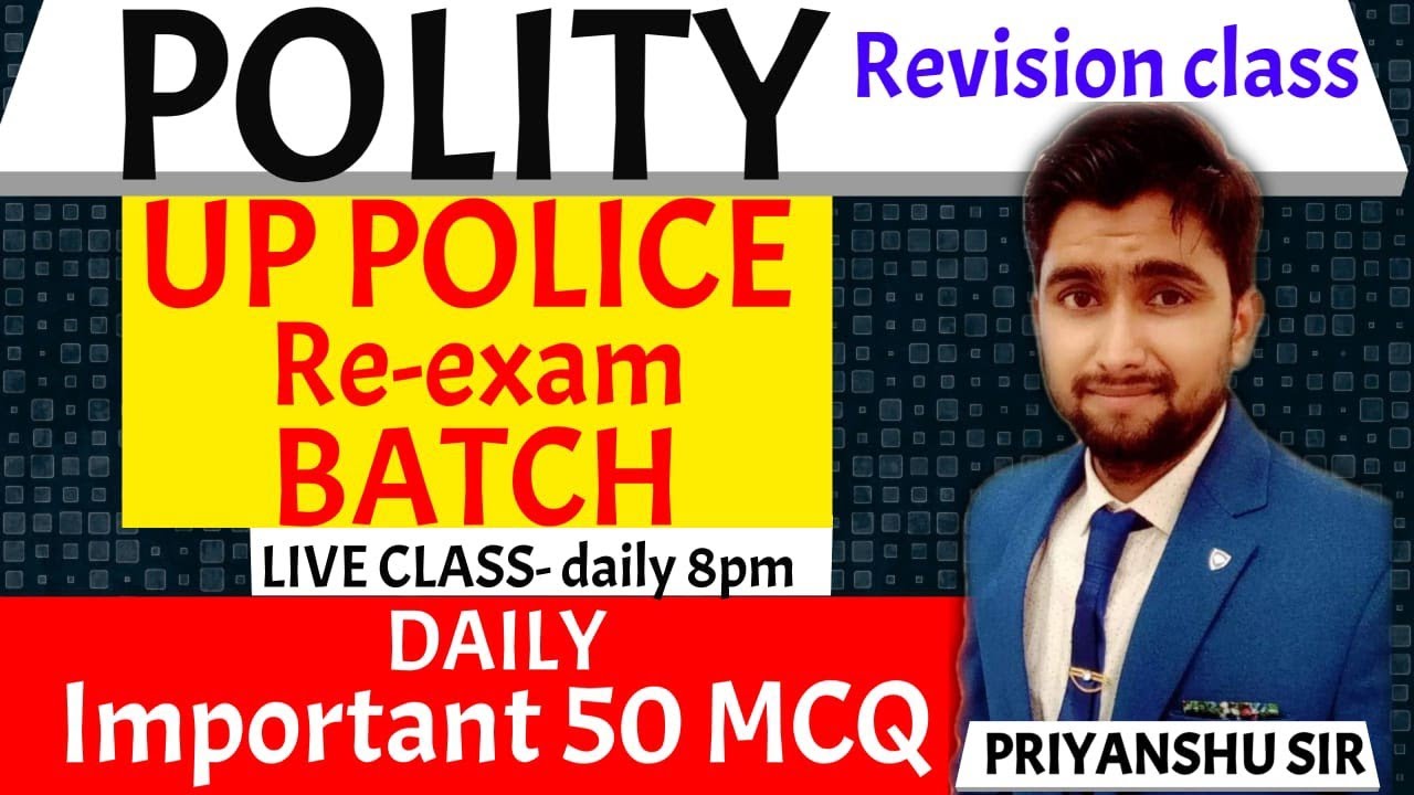 MathsOxygen's tweet card. Polity Live Class l Polity MCQ I Polity Live Class l