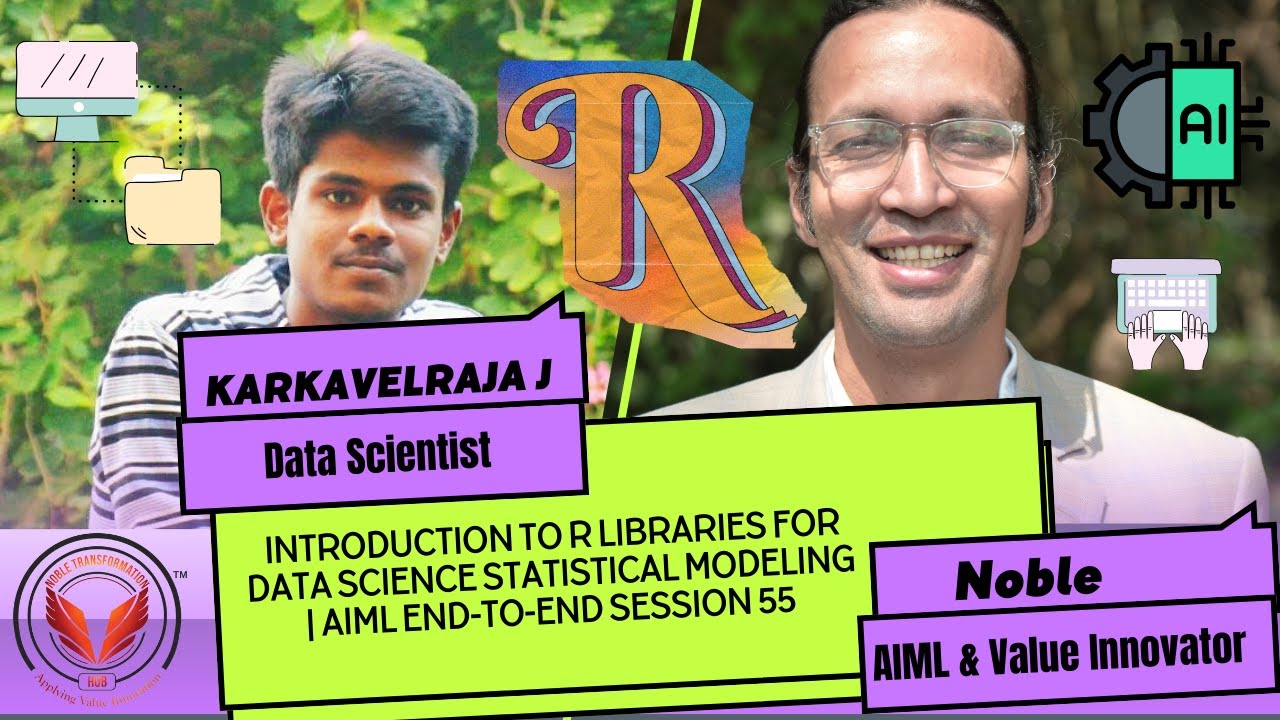 NobleArya4's tweet card. Introduction to R Libraries for Data Science: Statistical Modeling |...
