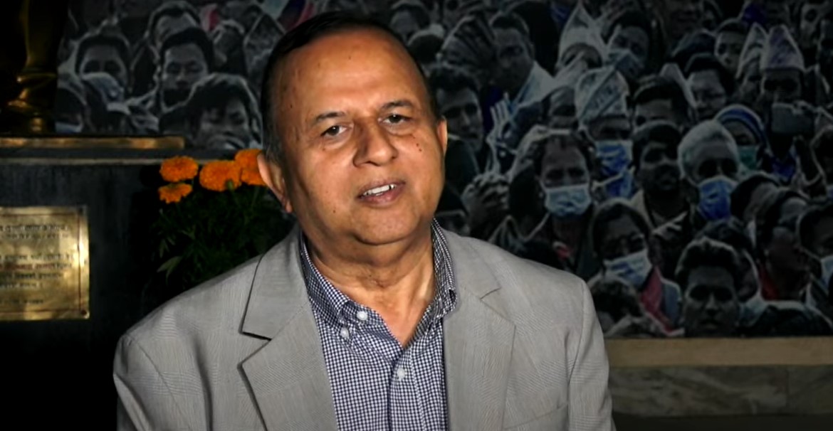 manishuml's tweet card. काठमाडौं : नेकपा एमालेका महासचिव शंकर पोखरेलले मानवीयताका रूपमा आफूहरूले