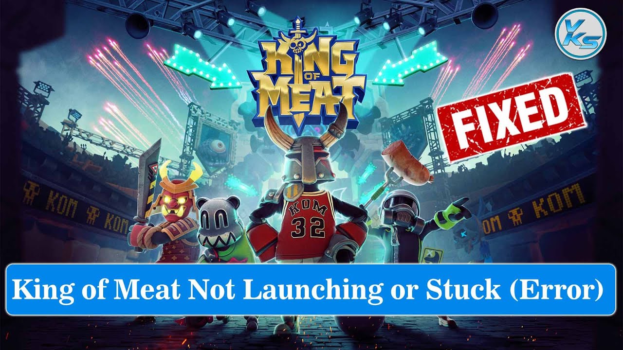 vksytc's tweet card. ✅ How To Fix King of Meat Launching Failed, Black Screen, Not...