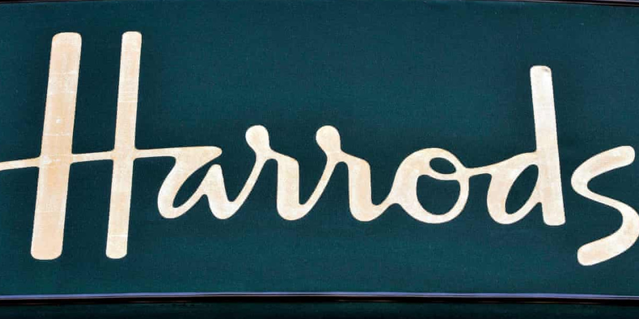 the_british_eye's tweet card. Harrods warehouse staff have been underpaid thousands of pounds due to a payroll error by the temporary recruitment agency responsible for employing them.