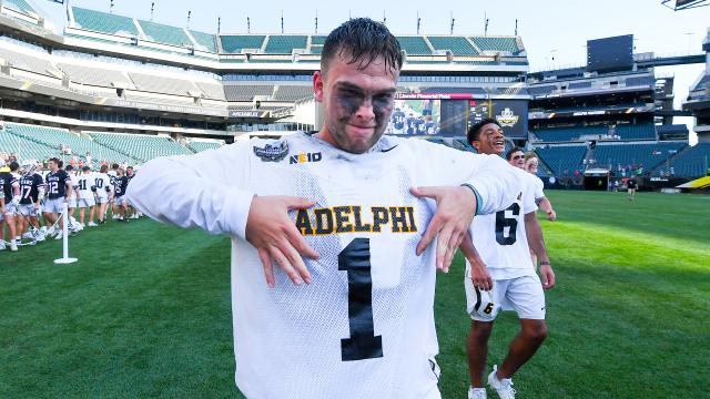 USALacrosseMag's tweet card. Renner is the cornerstone of an Adelphi team looking to repeat as NCAA champion.