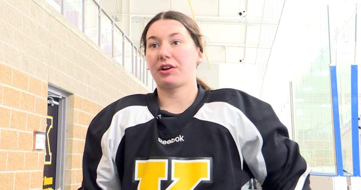 CKWS_TV's tweet card. The Kingston Ice Wolves are howling towards a second straight PWHL regular season title.