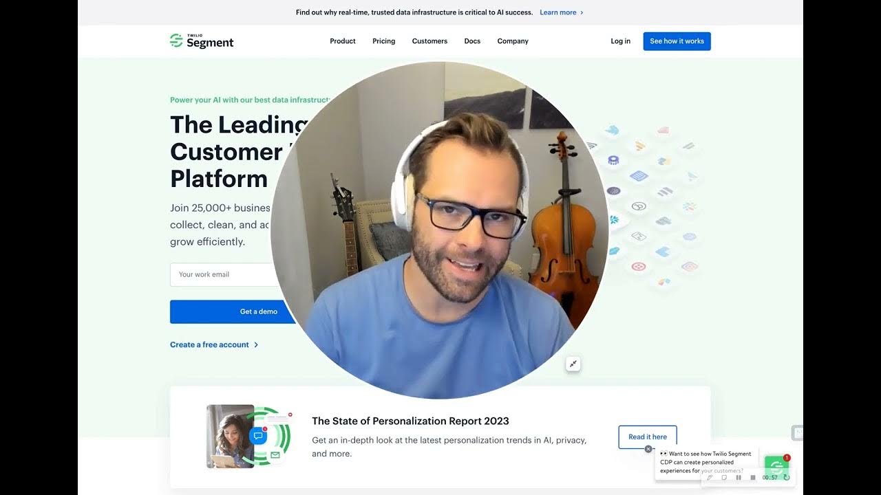RiteKitAPI's tweet card. Segment CDP Implementation Summary