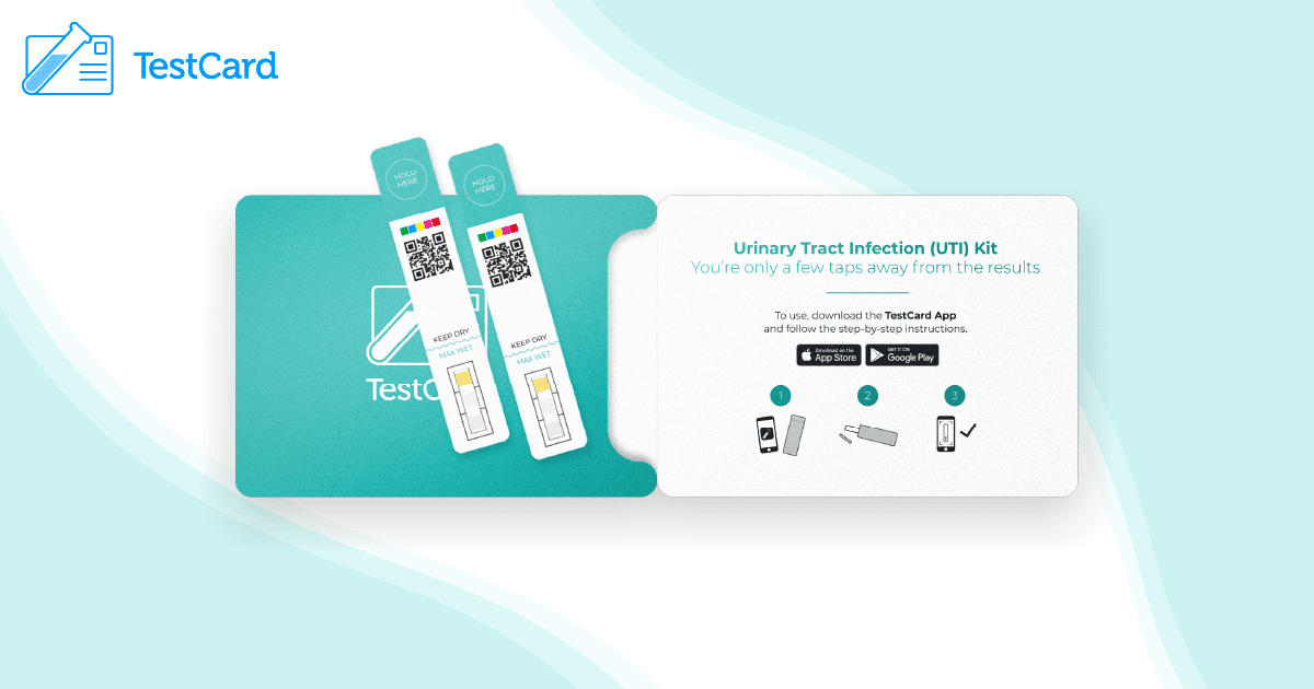 testcard's tweet card. If you care for somebody with a Urinary Tract Infection (UTI), you probably don’t...