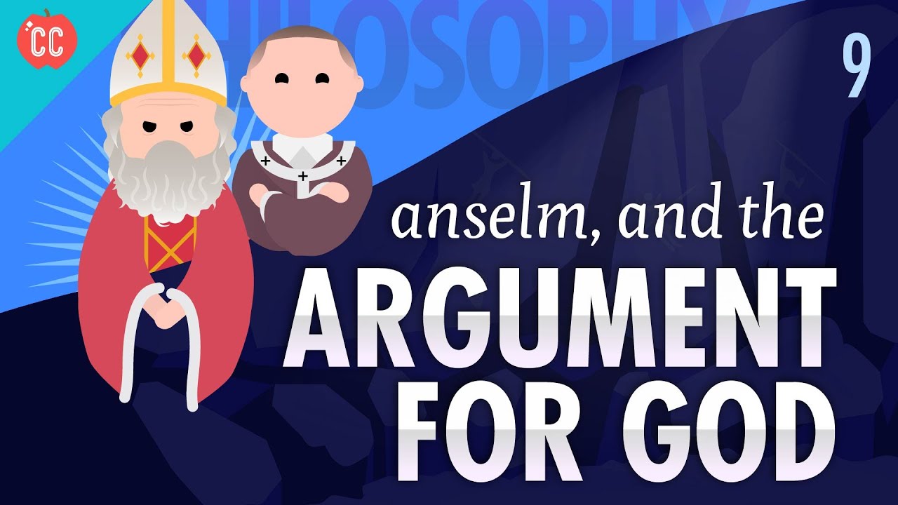 redeptsjs's tweet card. Anselm & the Argument for God: Crash Course Philosophy #9