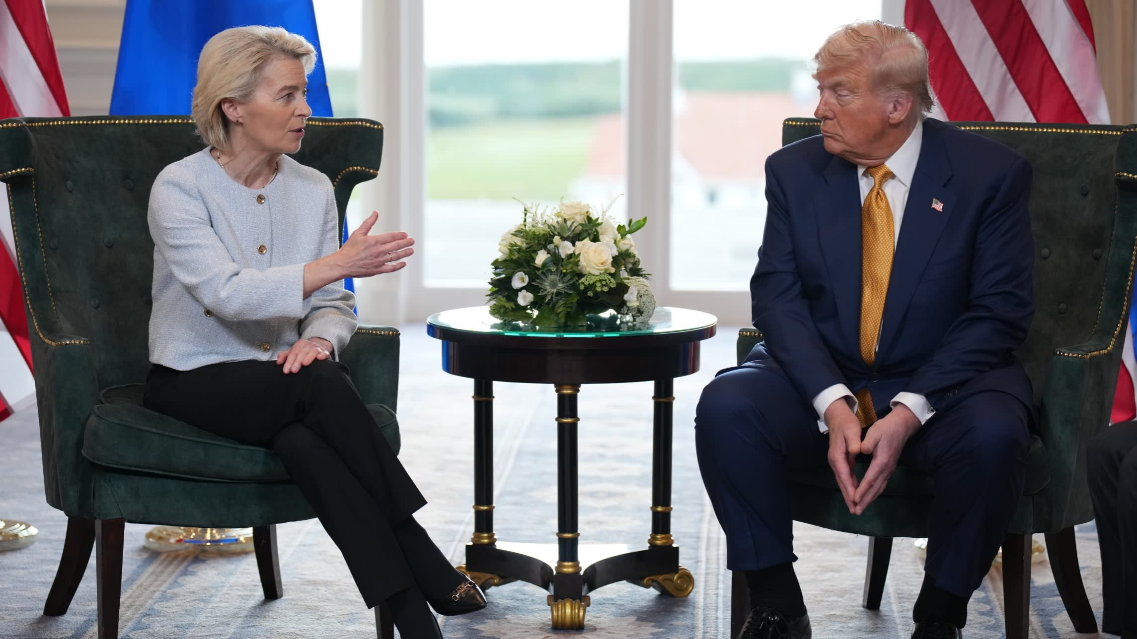 FT's tweet card. The EU must make itself minimally vulnerable to inevitable US pressure