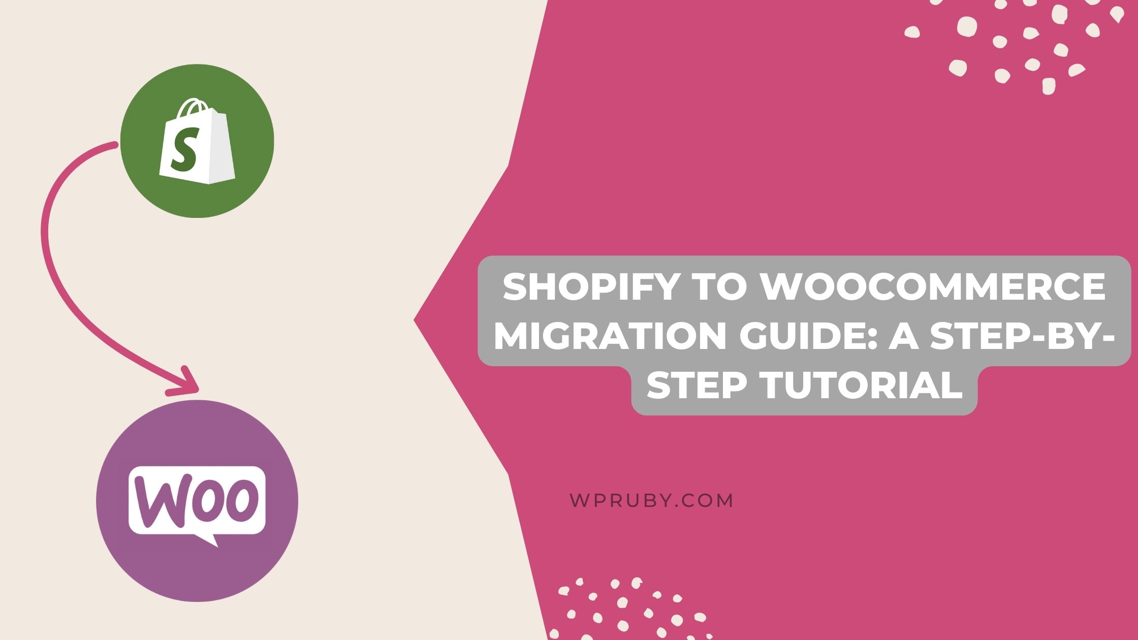 WPRubyPlugins's tweet card. Learn how to seamlessly migrate your store from Shopify to WooCommerce with this step-by-step guide. Ideal for e-commerce owners seeking more control.