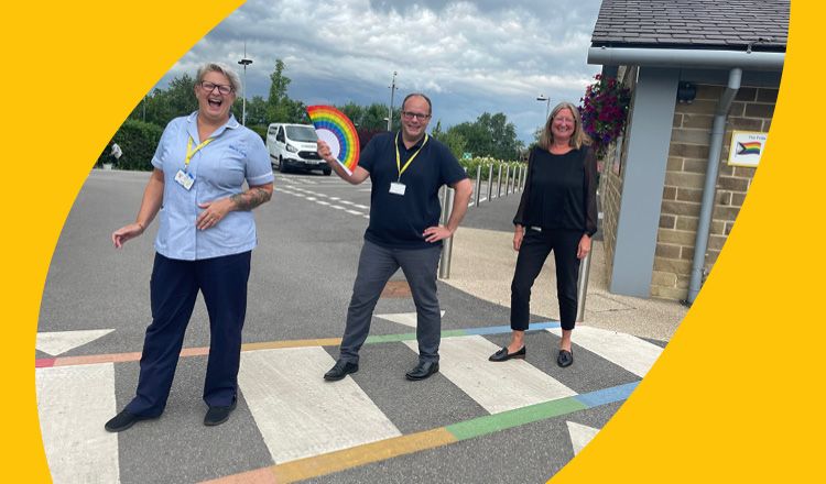 mariecurieuk's tweet card. Inclusive end of life care for LGBTQ+ people is vital to ensure everyone gets the support they need, says Andrew Marshall.