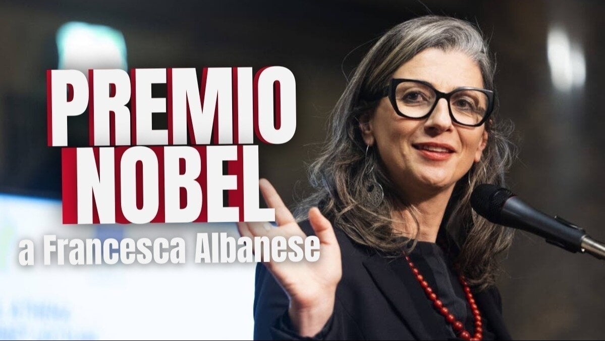 Kety_geretto's tweet card. Francesca Albanese al Premio Nobel per la Pace