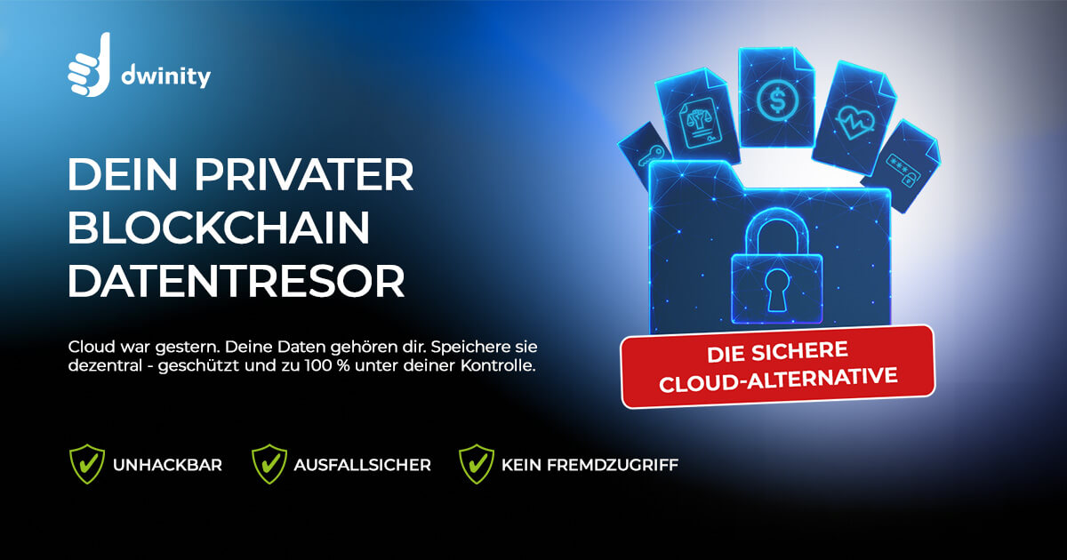 agitins0's tweet card. Cloud war gestern. Deine Daten gehören dir. Speichere sie dezentral - geschützt und zu 100 % unter deiner Kontrolle. Los geht’s!