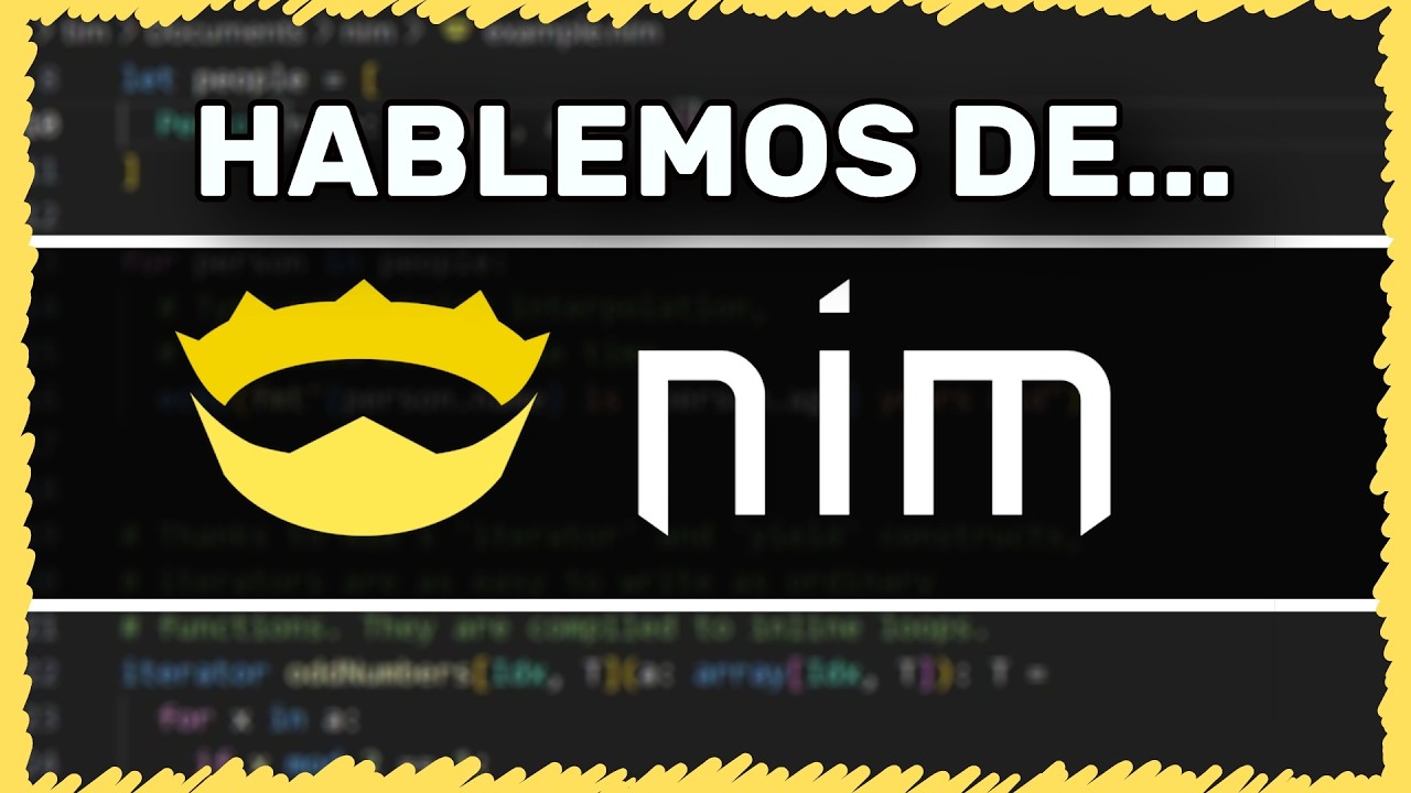 ProgramandoOH's tweet card. Hablemos de NIM