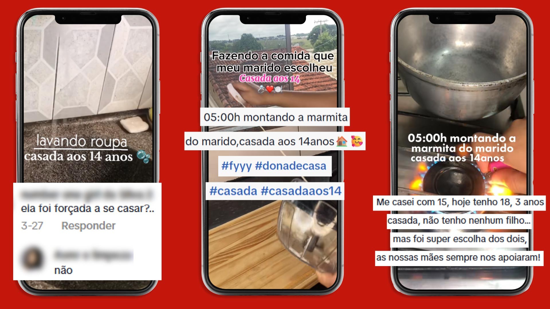 g1's tweet card. Meninas e adolescentes compartilham rotina de casadas no TikTok. Especialistas alertam para os riscos e a ilegalidade dessas uniões, além de romantização do casamento infantil.
