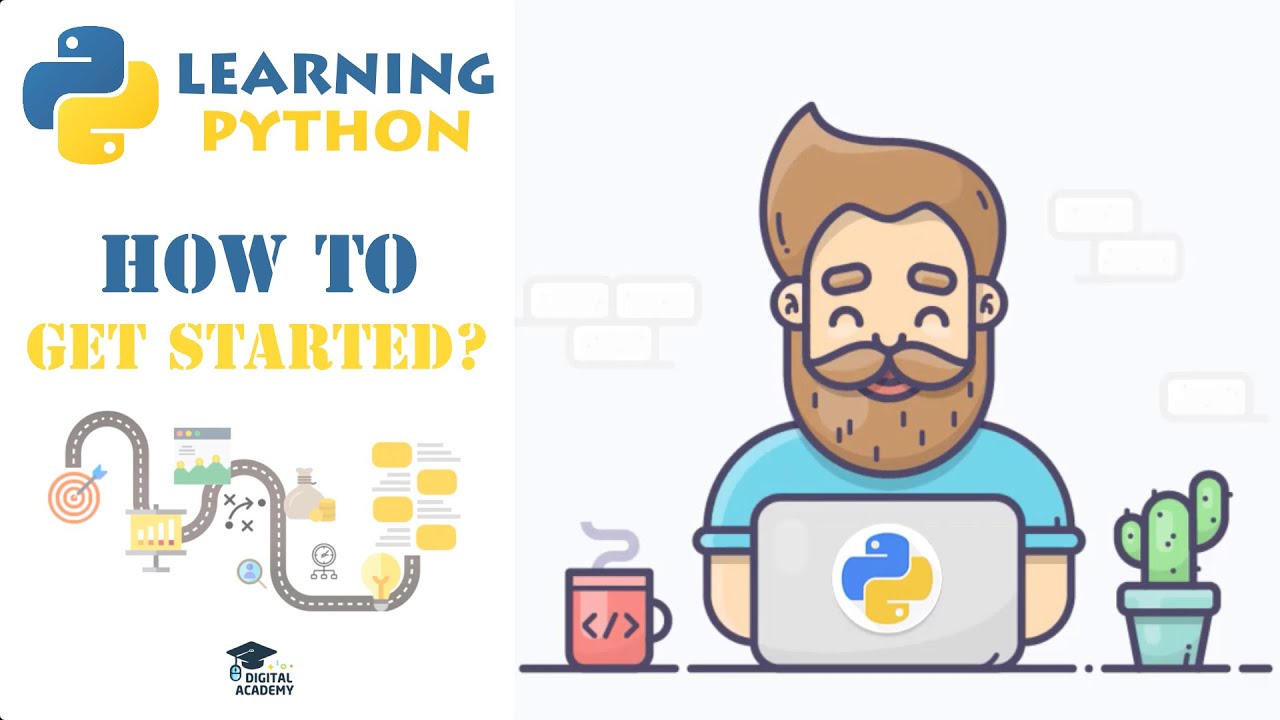 DigitalAcademyy's tweet card. How to Start Learning Python? (FULL Course, Step by Step) - Python...