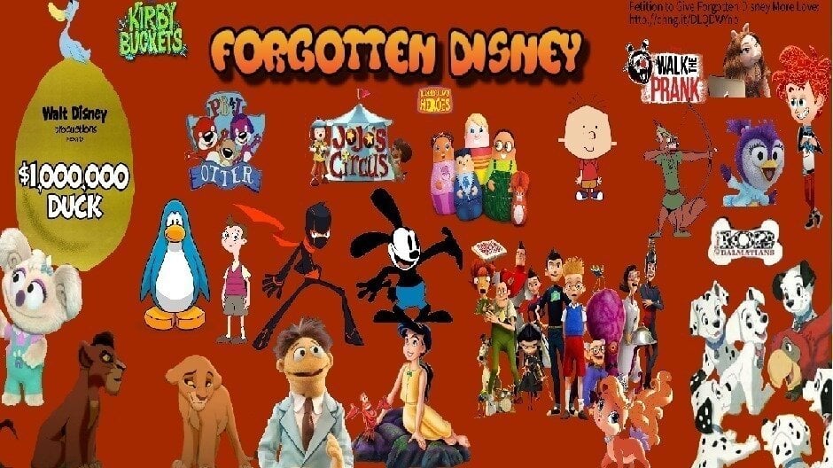 SansTheBee's tweet card. Give Forgotten Disney more love #ForgottenDisneyLove