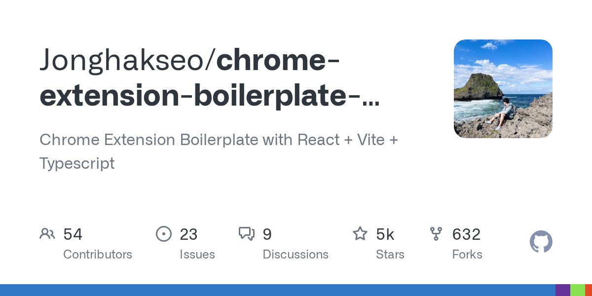 chippy_app's tweet card. Chrome Extension Boilerplate with React + Vite + Typescript - Jonghakseo/chrome-extension-boilerplate-react-vite