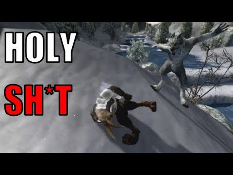 DeepHumor's tweet card. Chased By a Wolf! - Overgrowth Lugaru Campaign Episode 2