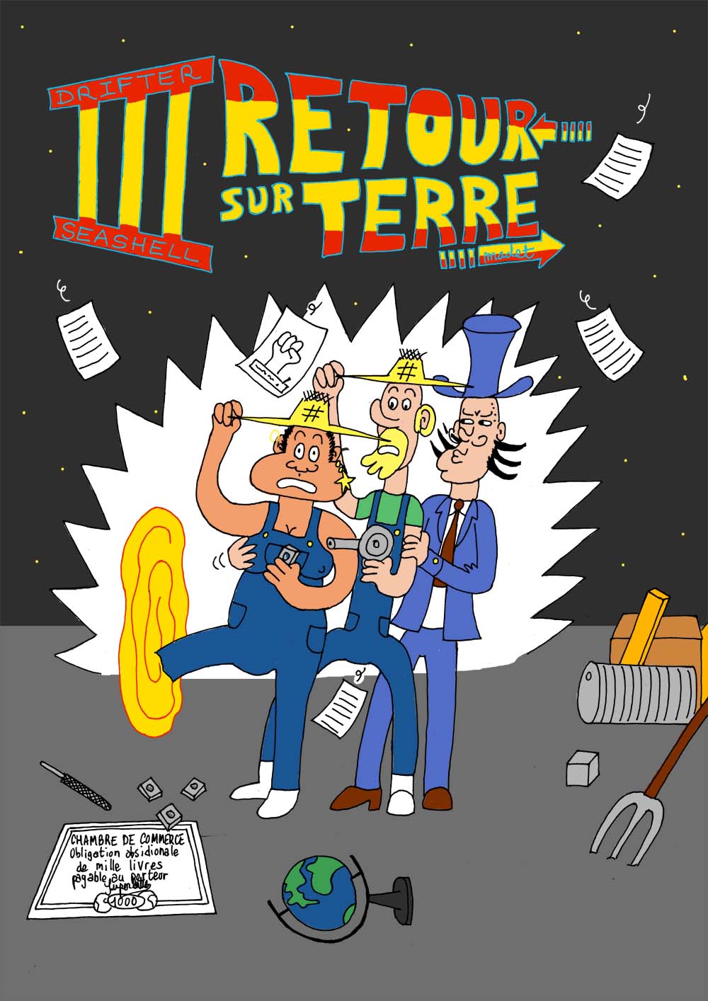 M4DET's tweet card. Deux ans après les événements sur la planète Soyifa, le groupe Drifter Seashell et leurs compagnons ont trouvé refuge sur la planète rustique de Kamparana. Mais ce qui ne devait être au départ (…)