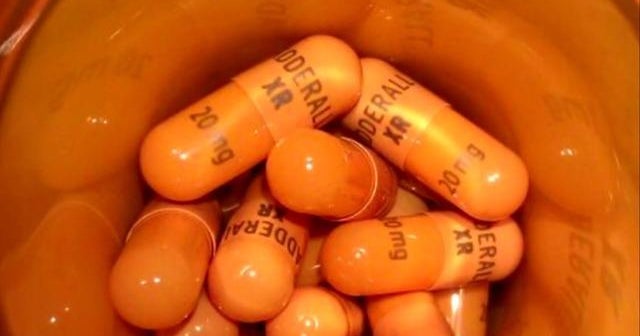 cogntvsolutions's tweet card. New research finds ADHD patients who take amphetamine medications like Adderall appeared to have a higher risk of developing psychosis than those who take methylphenidate drugs such as Ritalin. CBS...