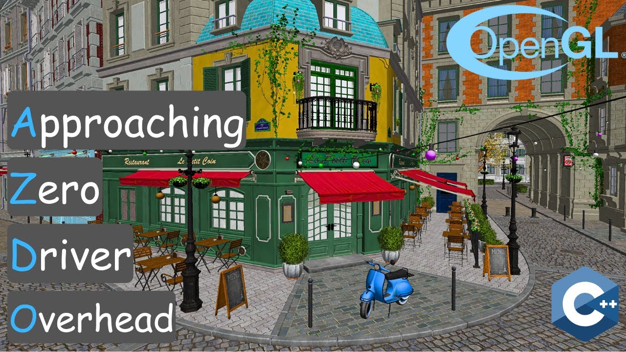 ogldev's tweet card. Indirect Rendering // Intermediate OpenGL Series