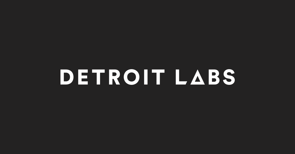 DetroitLabs's tweet card. Detroit Labs is a design and technology company helping organizations innovate through digital products and services.