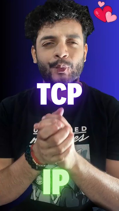 sarthveertech's tweet card. Without TCP/IP, There’s No Internet! 😱 | Explained in 1 Minute